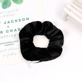 1 Piece Fashionable Velvet Elasticated Hair Scrunchie Style Purse With Zipper Hair Band Hair Accessory