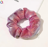 1 Piece Fashionable Velvet Elasticated Hair Scrunchie Style Purse With Zipper Hair Band Hair Accessory