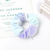 1 Piece Fashionable Velvet Elasticated Hair Scrunchie Style Purse With Zipper Hair Band Hair Accessory