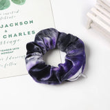 1 Piece Fashionable Velvet Elasticated Hair Scrunchie Style Purse With Zipper Hair Band Hair Accessory