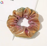 1 Piece Fashionable Velvet Elasticated Hair Scrunchie Style Purse With Zipper Hair Band Hair Accessory