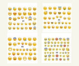 1 Sheet Face Emoji Nail Art Water Decals/Stickers In Various Expressions Stickers