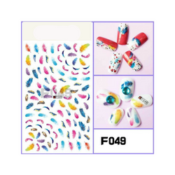 1 Sheet Dream Catcher Colourful 3D Feather Windmill Design Nail Art StA quality Nail Art Decal that comes in a variety of colours and designs.The patterns are a mix of Feathers, Windmills ,Dream Catchers and Floral Designs.
Suitable folavishhairandbeauty.com1 Sheet Dream Catcher Colourful 3D Feather Windmill Design Nail Art Sticker