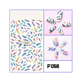 1 Sheet Dream Catcher Colourful 3D Feather Windmill Design Nail Art StA quality Nail Art Decal that comes in a variety of colours and designs.The patterns are a mix of Feathers, Windmills ,Dream Catchers and Floral Designs.
Suitable folavishhairandbeauty.com1 Sheet Dream Catcher Colourful 3D Feather Windmill Design Nail Art Sticker