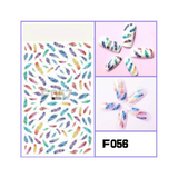 1 Sheet Dream Catcher Colourful 3D Feather Windmill Design Nail Art StA quality Nail Art Decal that comes in a variety of colours and designs.The patterns are a mix of Feathers, Windmills ,Dream Catchers and Floral Designs.
Suitable folavishhairandbeauty.com1 Sheet Dream Catcher Colourful 3D Feather Windmill Design Nail Art Sticker