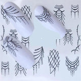 1 Sheet Assorted Nail Art Sticker /  Nail Art Sticker Water Transfer Nail Art Decal