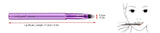 Retractable Violet Lip Brush With Aluminium Handle & Cover