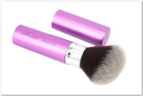 Retractable Aluminium Makeup BrushThis is a fabulous makeup tool for handbags or travel as it's small &amp; compact.Retractable which helps keep hygienically clean.Use for Blusher,Powder or Bronzer alavishhairandbeauty.comRetractable Aluminium Makeup Brush