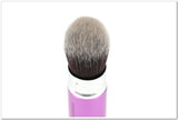 Retractable Aluminium Makeup BrushThis is a fabulous makeup tool for handbags or travel as it's small &amp; compact.Retractable which helps keep hygienically clean.Use for Blusher,Powder or Bronzer alavishhairandbeauty.comRetractable Aluminium Makeup Brush
