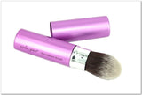 Retractable Aluminium Makeup BrushThis is a fabulous makeup tool for handbags or travel as it's small &amp; compact.Retractable which helps keep hygienically clean.Use for Blusher,Powder or Bronzer alavishhairandbeauty.comRetractable Aluminium Makeup Brush