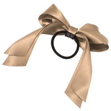 1 Piece Satin Ribbon Bow Scrunchie Style Ponytail Hair Band Hair Styling Accessory