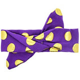 Girls Polka Dot Knot Elasticated Headband Baby Headband Hair AccessoryGirls Polka Dot Knot Elasticated Headband.
This Headband Hair Accessory is very popular.Its has a Polka Dot style print in assorted colours with a knot type detail flavishhairandbeauty.comGirls Polka Dot Knot Elasticated Headband Baby Headband Hair Accessory