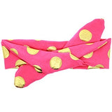 Girls Polka Dot Knot Elasticated Headband Baby Headband Hair Accessory