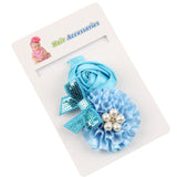 Rose Pearl Hair Accessory With Pearl Detail