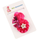 Rose Pearl Hair Accessory With Pearl Detail