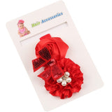 Rose Pearl Hair Accessory With Pearl Detail