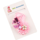 Rose Pearl Hair Accessory With Pearl Detail