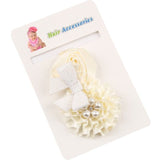 Rose Pearl Hair Accessory With Pearl Detail