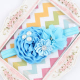 Flower Headband Hair Accessory With Imitation Pearl & Diamond Detail