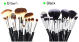 High Quality 15 Piece Professional Makeup Brushes Set Makeup Tools Kit