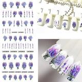 1 Sheet Blooming Purple Lavender Flower Water Decals Nail Art TransferA quality Nail Art Decal that comes in a blooming Lavender Flower design. 


Suitable for fingers and toes and great fun for adults and children.Easy to apply and malavishhairandbeauty.com1 Sheet Blooming Purple Lavender Flower Water Decals Nail Art Transfer Decals Nail Art