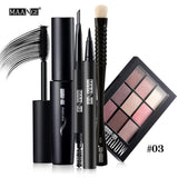 9 Piece Make Up Set For Eyes & Eyebrows Together With A Second Make Up Set