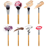 Deluxe Synthetic 8 Piece Makeup Brush Travel Set Tool Kit With CaseA Deluxe 8 Piece Makeup Brush Travel Set .
The Makeup Brush Travel Set comes complete with a compact pink Travel Case.
The brushes are soft and high quality. Easy tolavishhairandbeauty.comDeluxe Synthetic 8 Piece Makeup Brush Travel Set Tool Kit