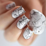 1 Sheet Stone Marble Effect Nail Art Water Decals Nail Art Tattoo Stickers