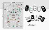 A Selection Of Christmas 3D Nail Art StickersChristmas Snowflake Sticker Decals.Get festive with these fun Nail Art Stickers Including Christmas Snowmen in 3D.
Suitable for fingers and toes and great fun for adlavishhairandbeauty.comChristmas 3D Nail Art Stickers