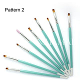 Acrylic Nail Art Selection Brushes Set For Salon Or Personal Use
