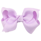 1 Piece Solid Bow Girls Hair Accessory With A Choice Of Clip. Bobble Or Headband