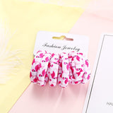 Multi Coloured Pack Of Cotton Print Elasticated Bobble Hairband Hair Accessories