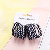 Multi Coloured Pack Of Cotton Print Elasticated Bobble Hairband Hair Accessories