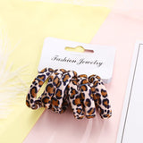 Multi Coloured Pack Of Cotton Print Elasticated Bobble Hairband Hair Accessories