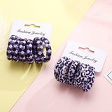 Multi Coloured Pack Of Cotton Print Elasticated Bobble Hairband Hair Accessories