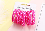 Multi Coloured Pack Of Cotton Print Elasticated Bobble Hairband Hair AMulti Coloured Pack Of Cotton Print Elasticated Bobble Hairband Hair Accessories.A different colour and style to suit every occassion.Department Name: Adult &amp; Chlavishhairandbeauty.comCotton Print Elasticated Bobble Hairband Hair Accessories