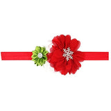 Children's Elasticated Headband Floral Detail Hair Accessory For Babies To Toddlers