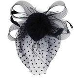 Wedding Feather and Veil Fascinator