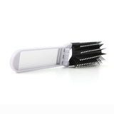 Professional Travel Foldaway Hair Brush with Mirror