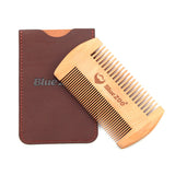 Maquiagem Wooden Anti Static Pocket Size Beard Comb