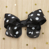 1 Piece Solid Bow Girls Hair Accessory With A Choice Of Clip. Bobble Or Headband