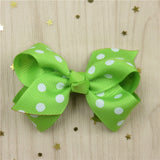 1 Piece Solid Bow Girls Hair Accessory With A Choice Of Clip. Bobble Or Headband