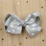 1 Piece Solid Bow Girls Hair Accessory With A Choice Of Clip. Bobble Or Headband