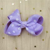 1 Piece Solid Bow Girls Hair Accessory With A Choice Of Clip. Bobble Or Headband