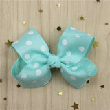 1 Piece Solid Bow Girls Hair Accessory With A Choice Of Clip. Bobble Or Headband