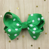 1 Piece Solid Bow Girls Hair Accessory With A Choice Of Clip. Bobble Or Headband