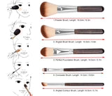 Professional High Quality 12 Piece Makeup Brushes Tool Kit SetProfessional High Quality 12 Piece Makeup Brushes Tool Kit Set
The 12 piece brushes set, not only beautiful, but also practical.The Brushes are made of high quality lavishhairandbeauty.comProfessional High Quality 12 Piece Makeup Brushes Tool Kit Set