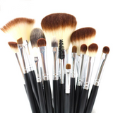 High Quality 15 Piece Professional Makeup Brushes Set Makeup Tools KitProfessional 15 Piece Brushes Set, not only beautiful, but also practical.
Brushes are made of high quality synthetic hair, antibacterial, with black betula handle.
lavishhairandbeauty.comHigh Quality 15 Piece Professional Makeup Brushes Set Makeup Tools Kit