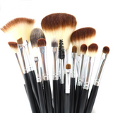 High Quality 15 Piece Professional Makeup Brushes Set Makeup Tools Kit